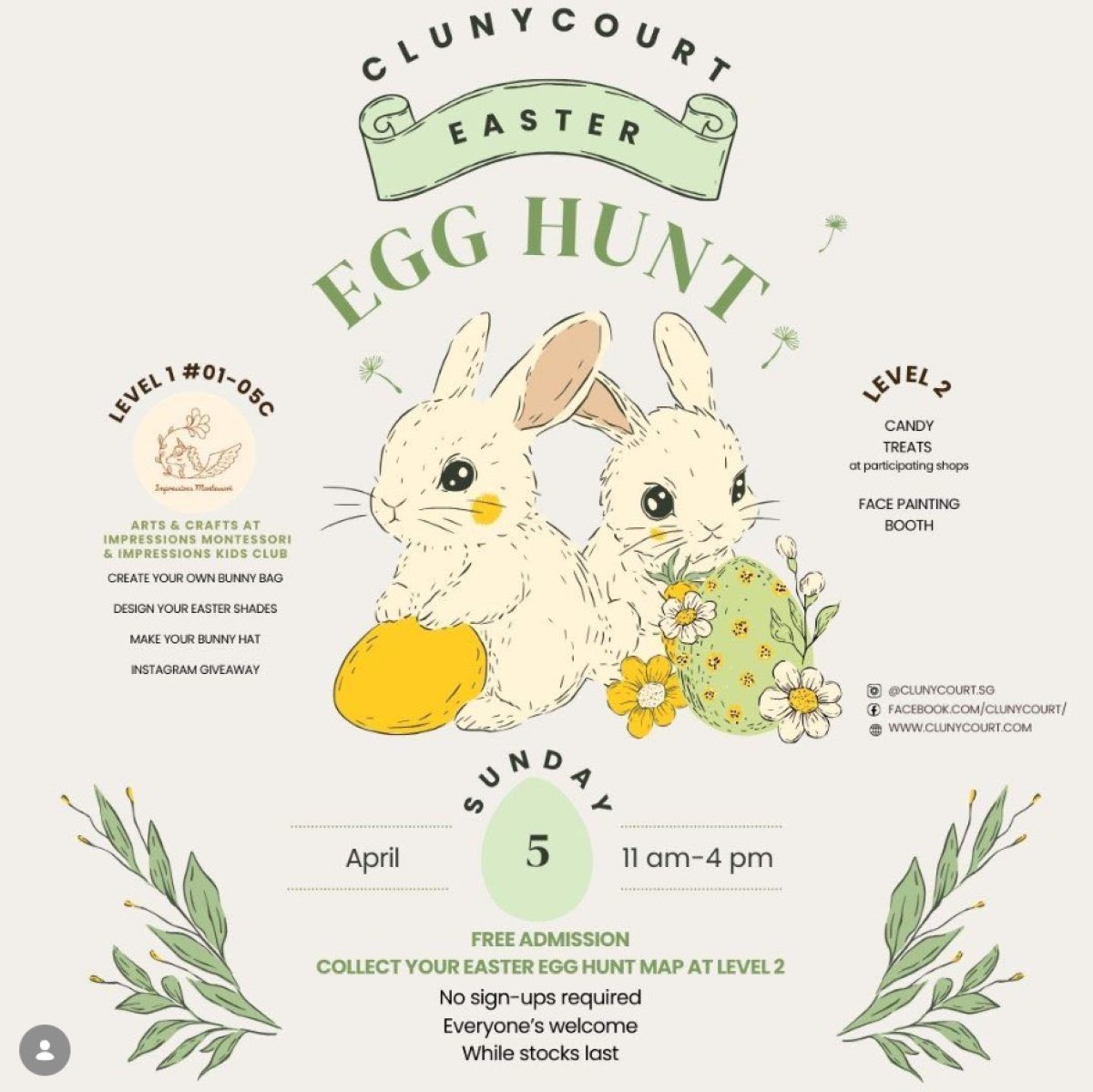 Easter 2026 - Cluny Court