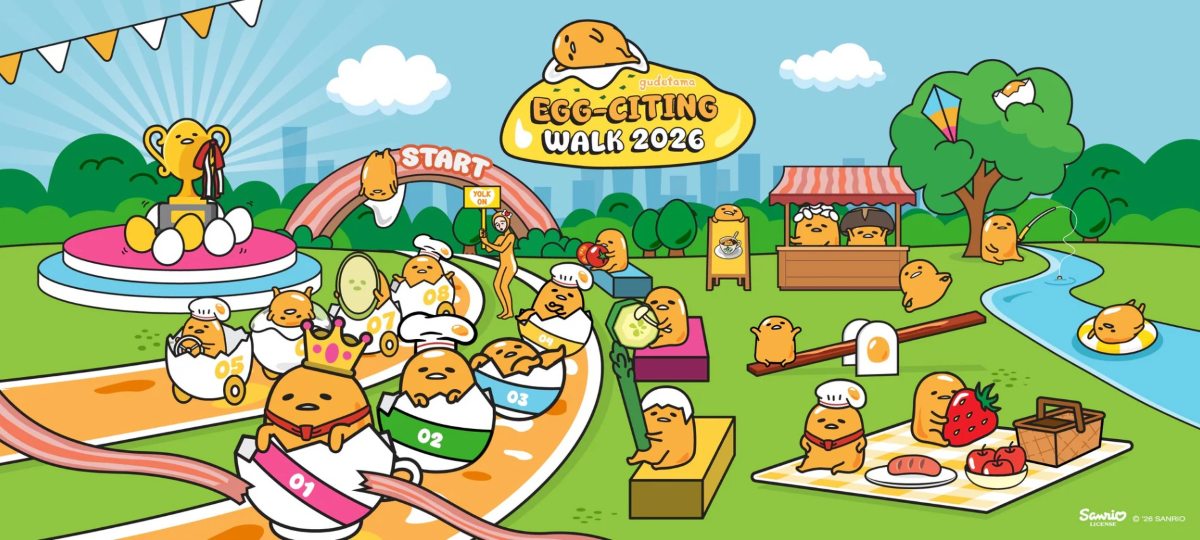 Easter 2026 - Gudetama Egg-citing Walk