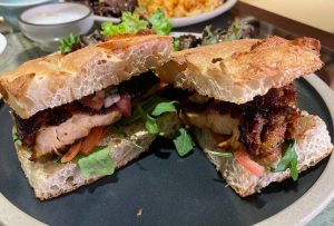 Mary Grace new international outlet - Grilled Chicken Inasal Focaccia 