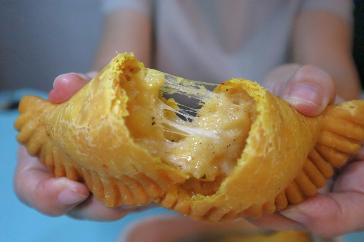 fivestones - cheese samosa