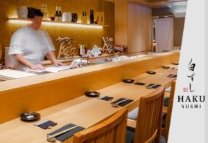 haku sushi - seating and dining