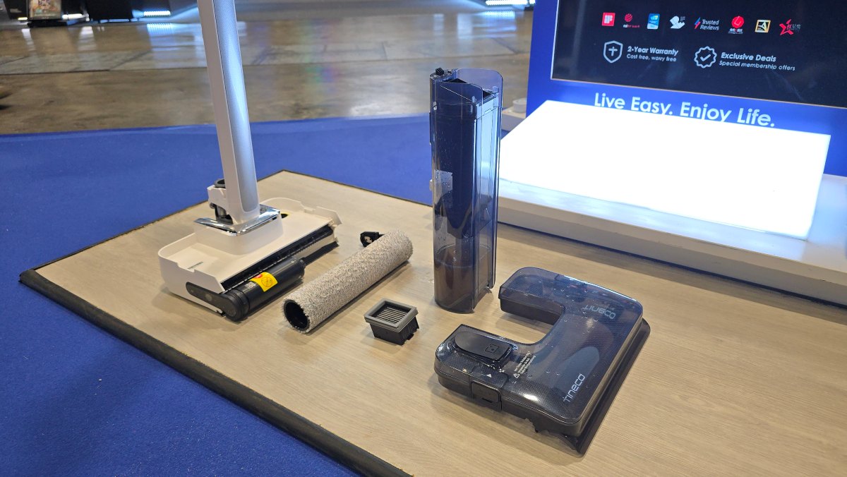 Tineco i7 Fold - components