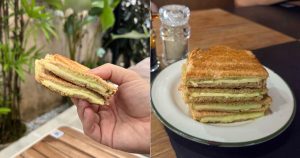 peh gao coffeshop - image of kaya butter toast