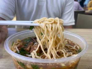 zhujiao dumpling - braised beef noodle soup 