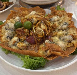 Xiao Hei Tze Char - Big Plate Oyster Omelette