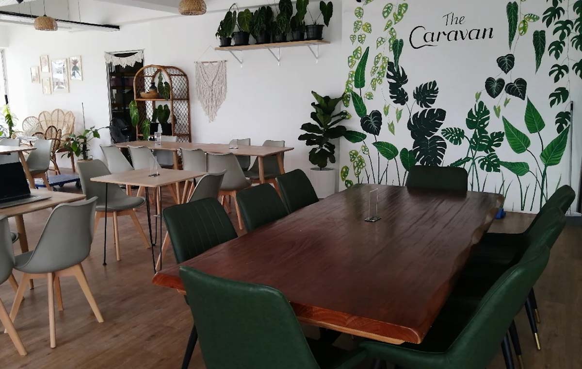 The Caravan Cafe - Interior