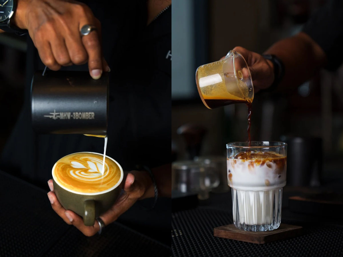 The Grid Coffee - Cafe Latte