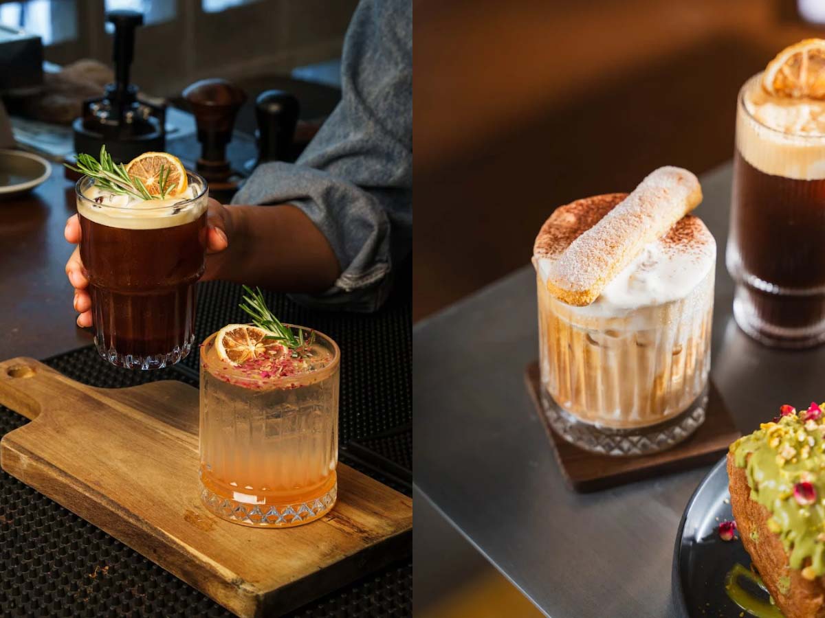 The Grid Coffee - Aerocano & Tiramisu Latte