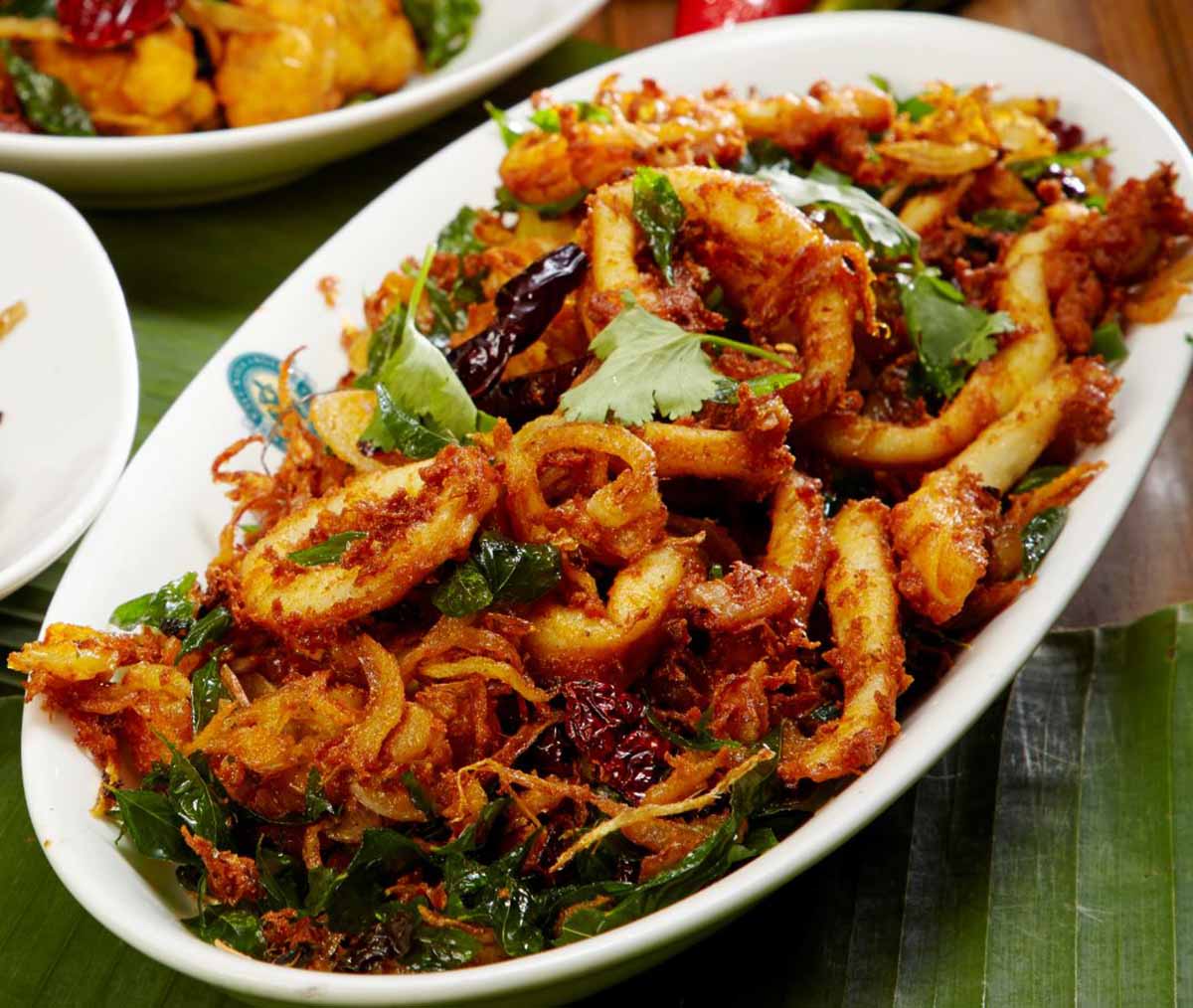 Original Penang Kayu Nasi Kandar - Sotong goreng