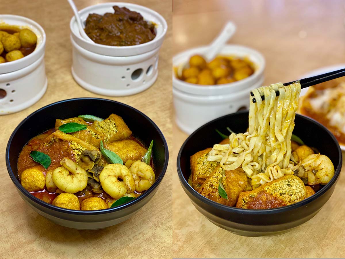 Lim Fried Chicken - Seafood Curry Mee