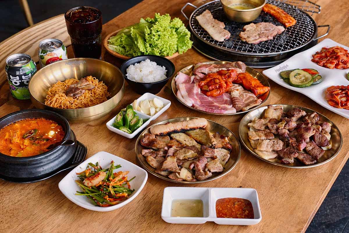 Meatopia KBBQ - All-you-can-eat spread