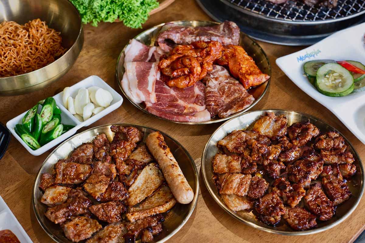Meatopia KBBQ - Marinated meats