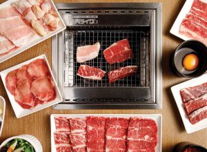 yakiniku like promotions - meat on grill