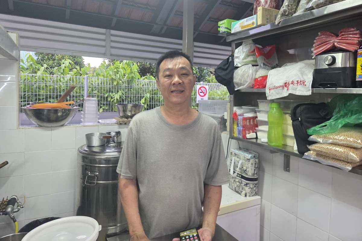 ban mian stall owner