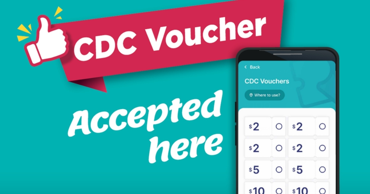 CDC vs Cash - Image of CDC Voucher