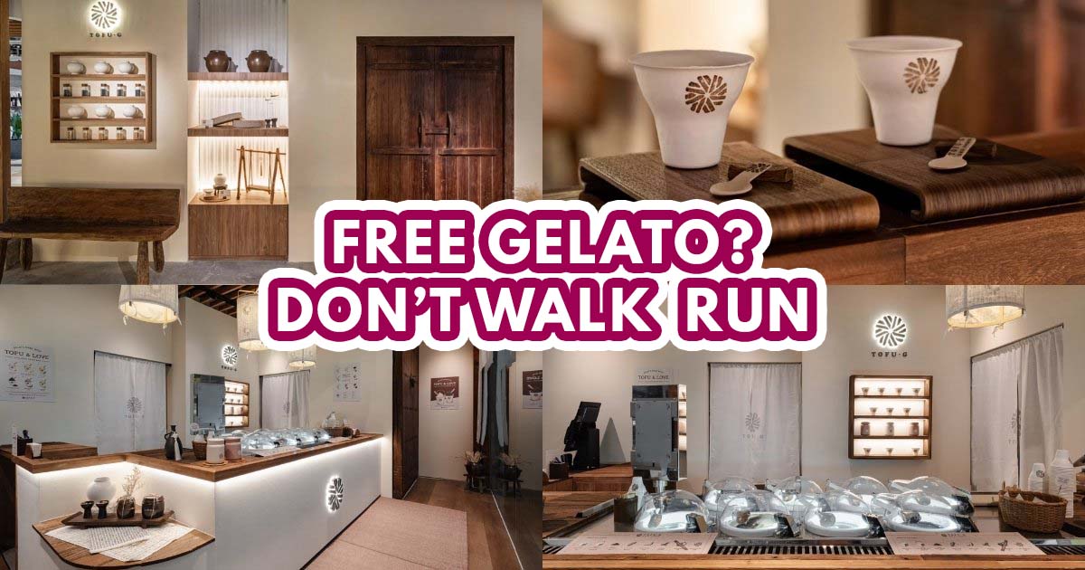 Free 500 gelato cups at Tofu G’s new UE Square outlet - Feature image
