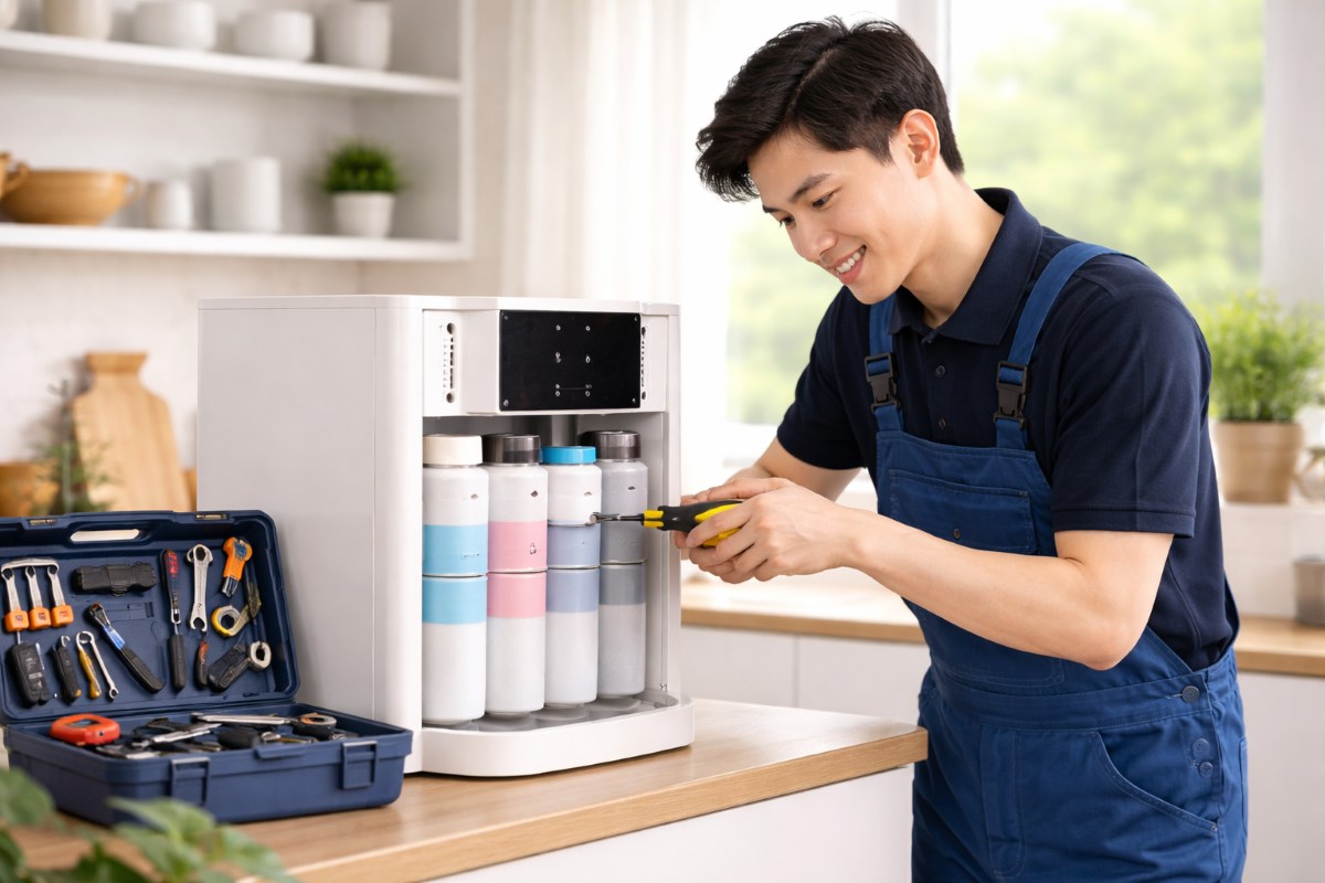 How to choose - water dispenser - servicing technician