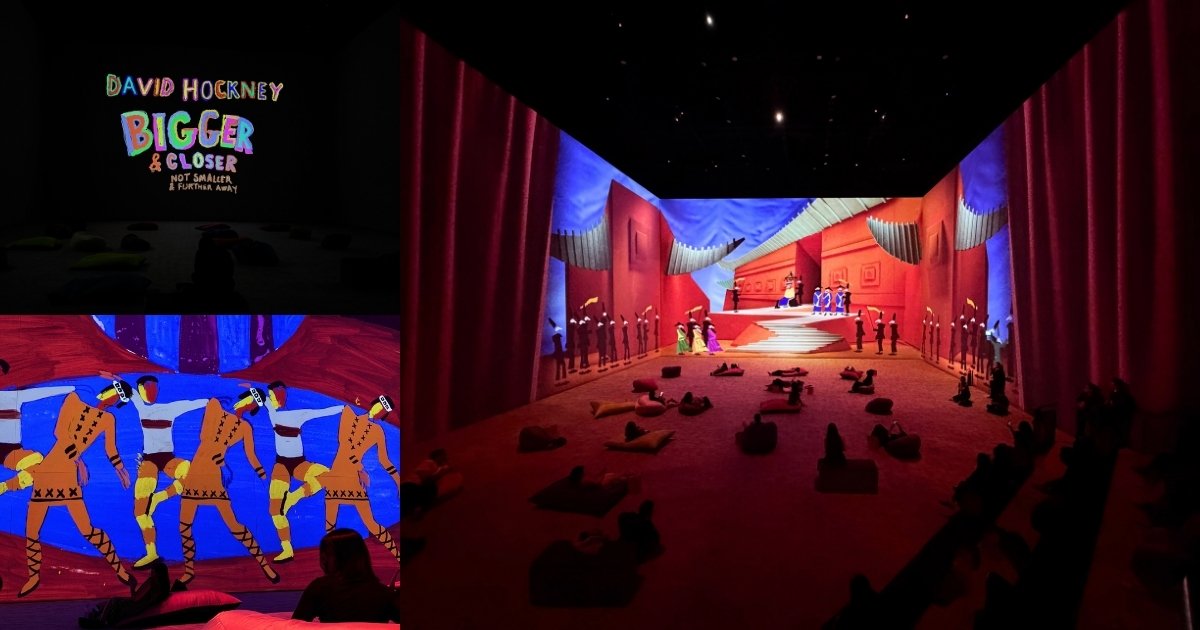 IMBA Theatre - David Hockney Bigger & Closer (not smaller & further away)