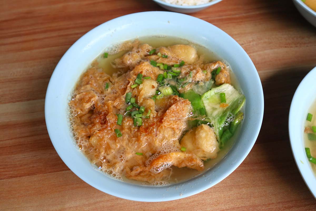 MEI FA - fried fish soup