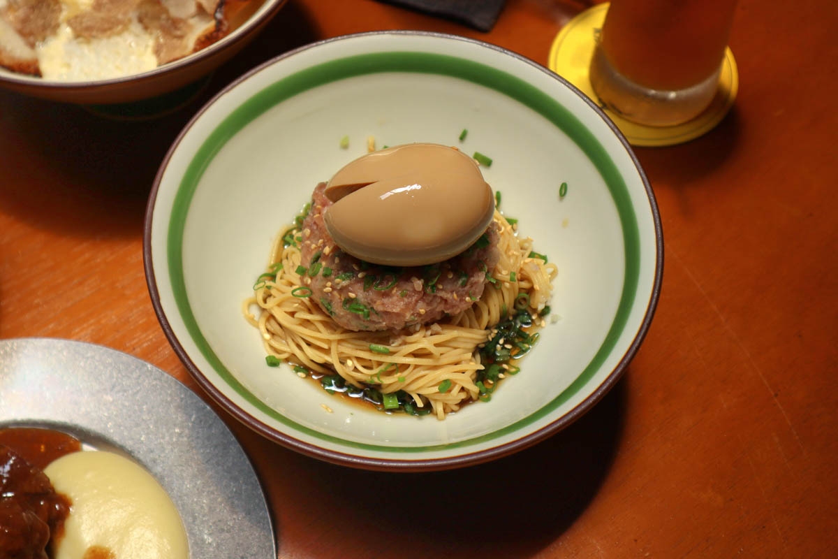 nooduo - raw tuna noodles