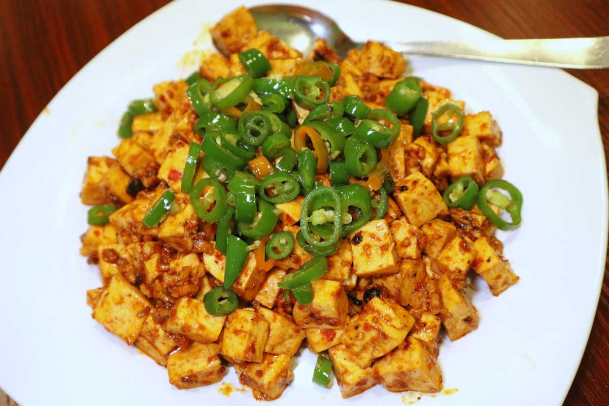 westlake - tofu green chilli