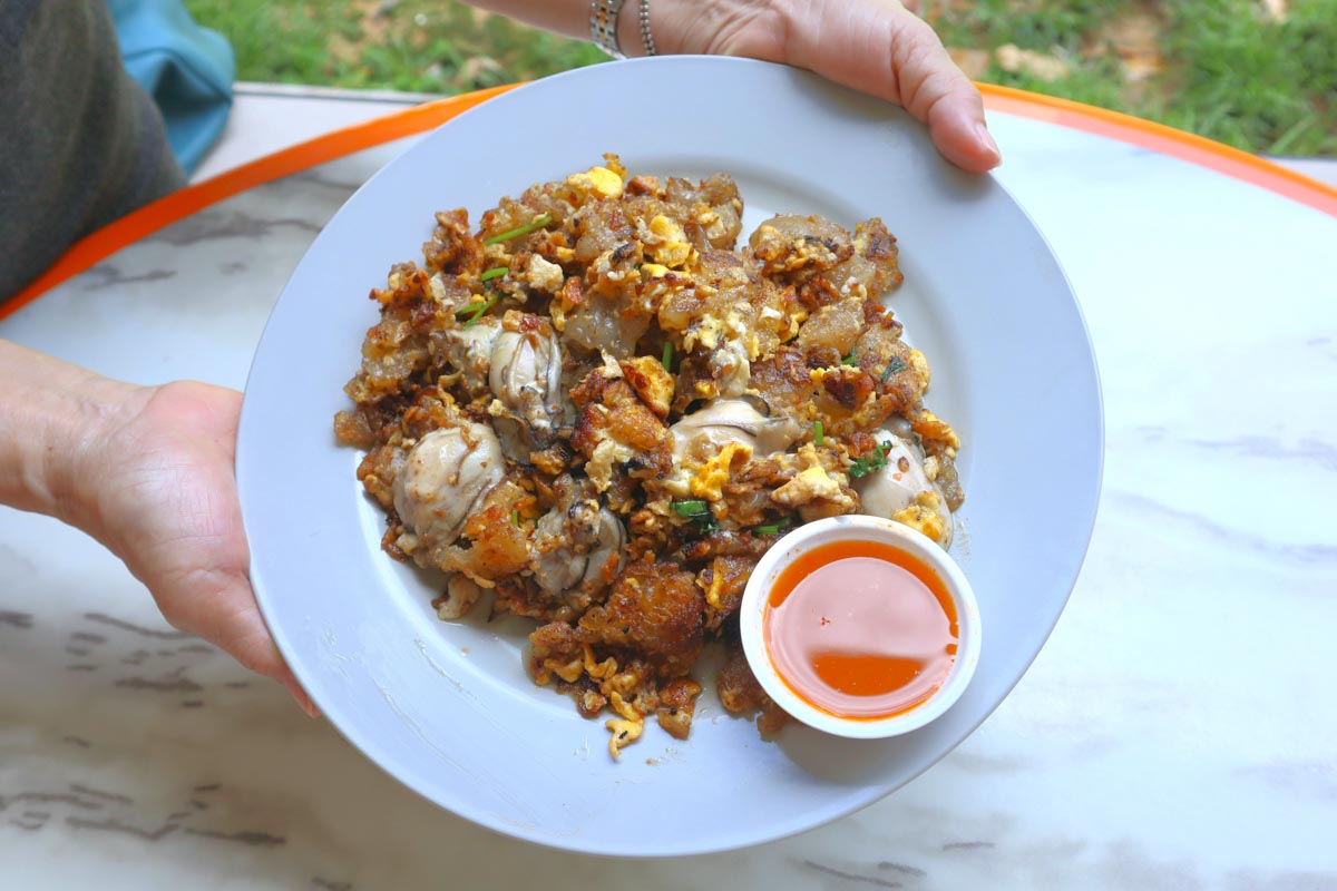 best rated oyster omelette - oyster omette large