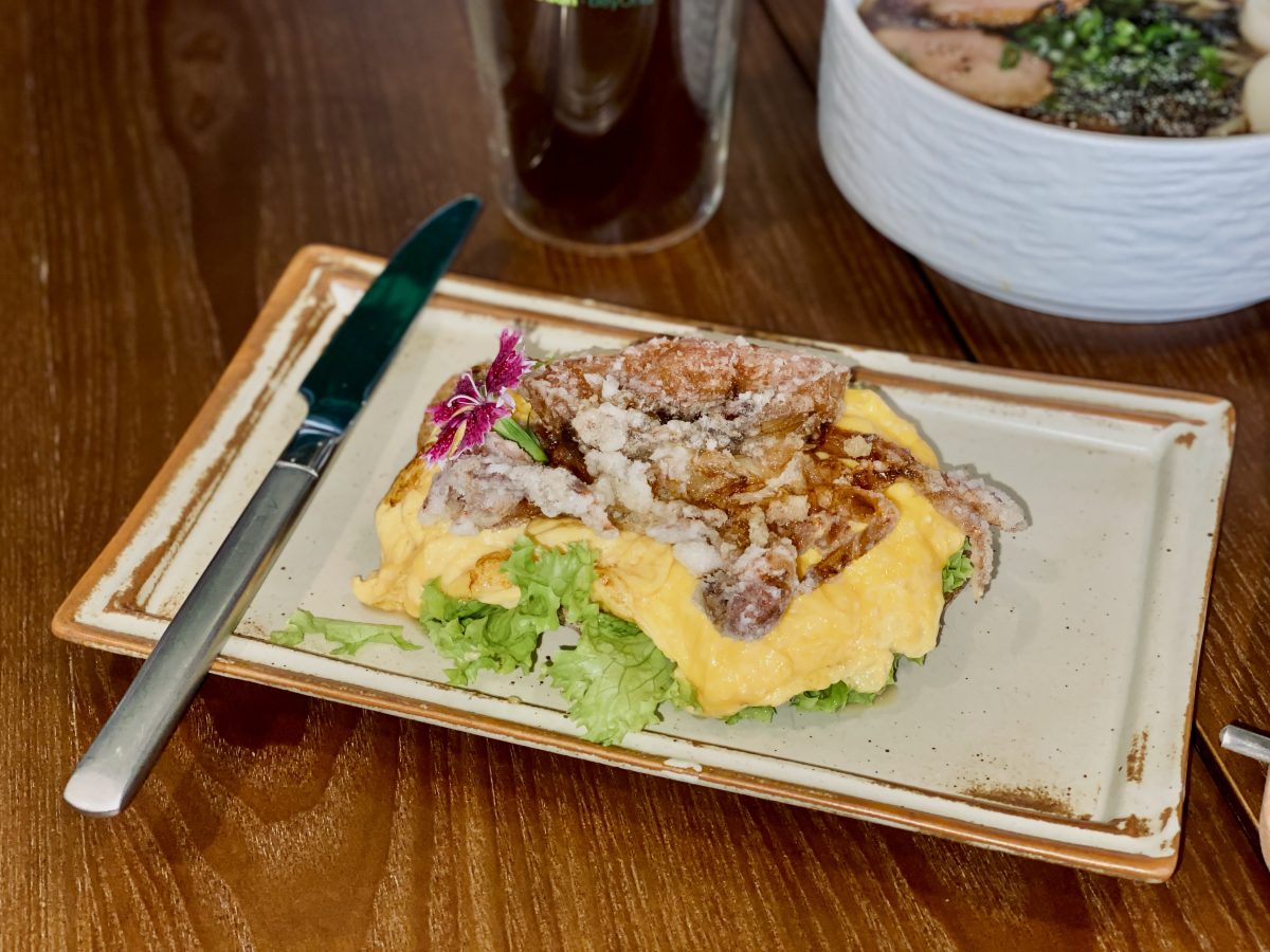 Odon beyOnd - Soft shell crab toast