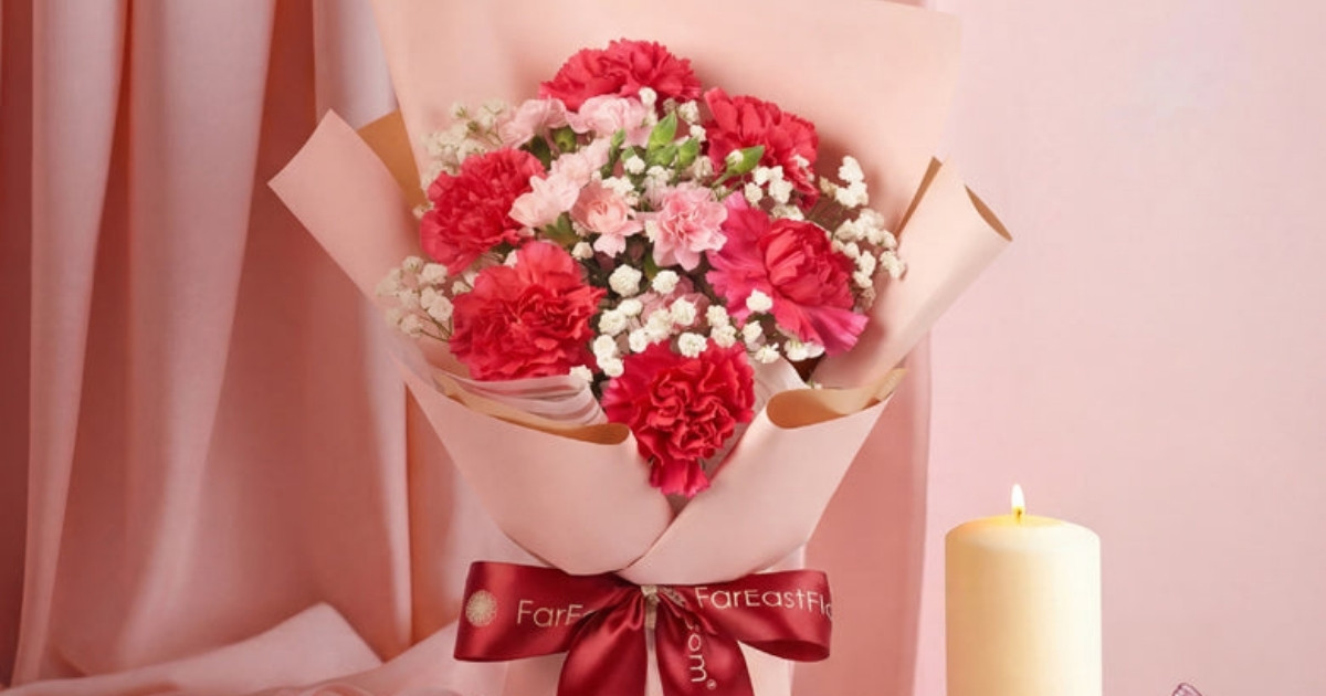 Mother's Day 2026 20 best gifts and experiences in Singapore for every mum - Far East Flora Tender Devotion Bouquet
