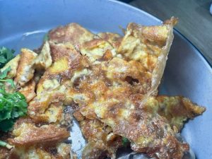 Sing Hi Fry - Close up of omelette