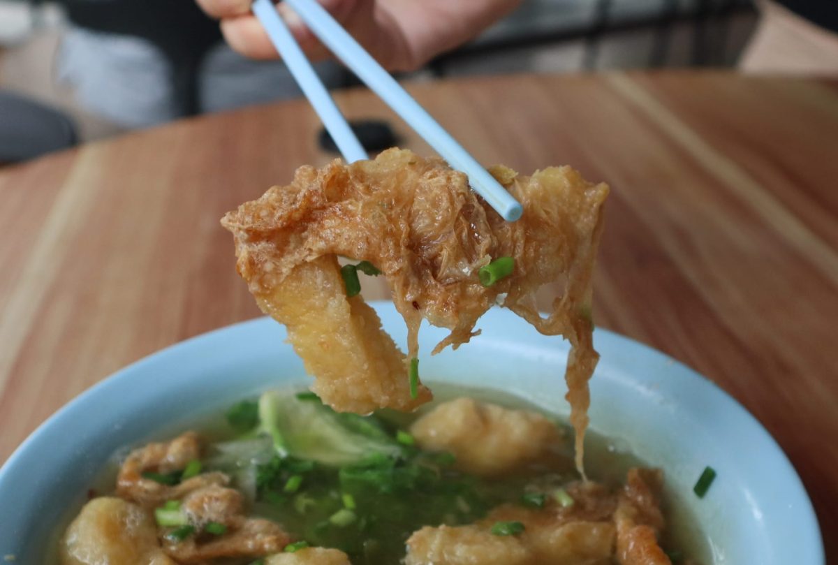 MEI FA - fried fish closeup