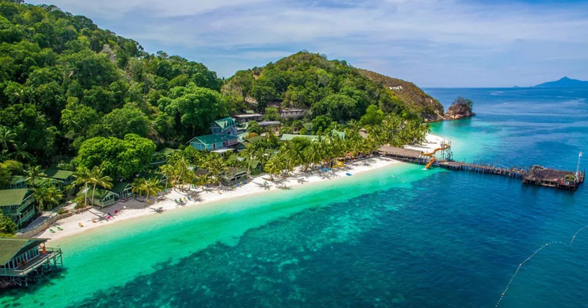 beach - rawa island beach, johor