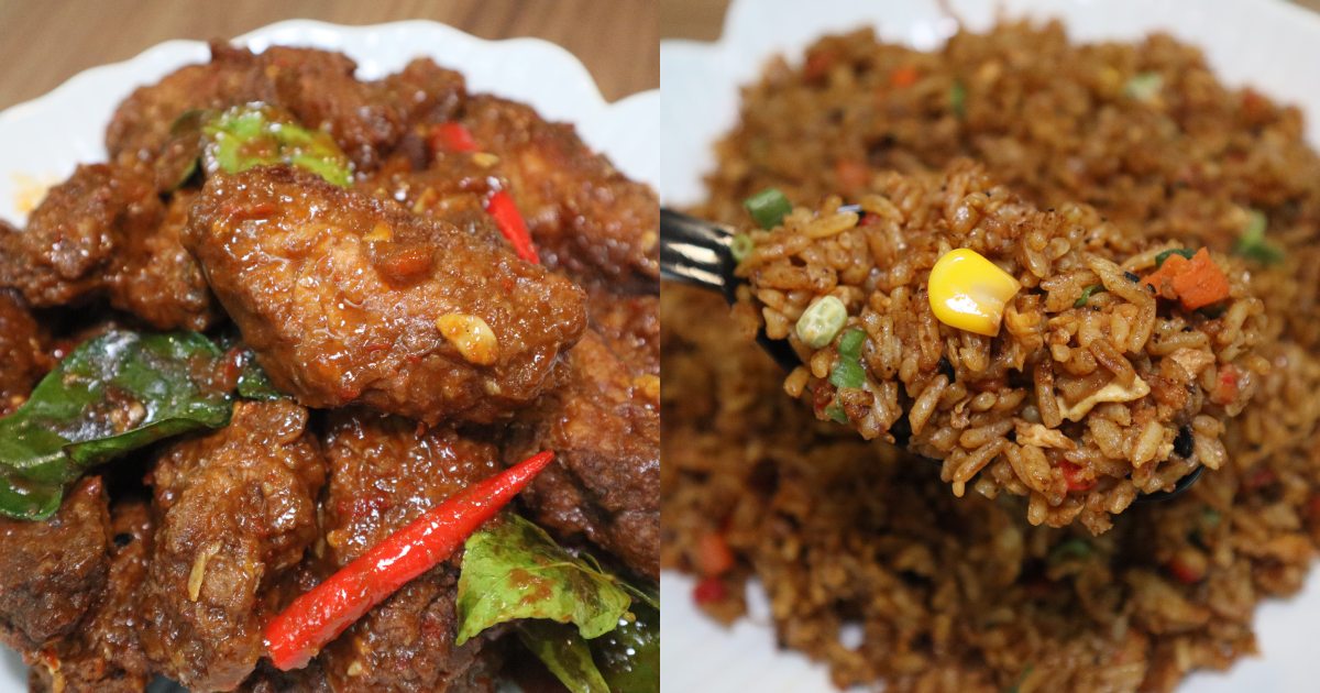 manna pot - chicken wing / buah keluak rice 