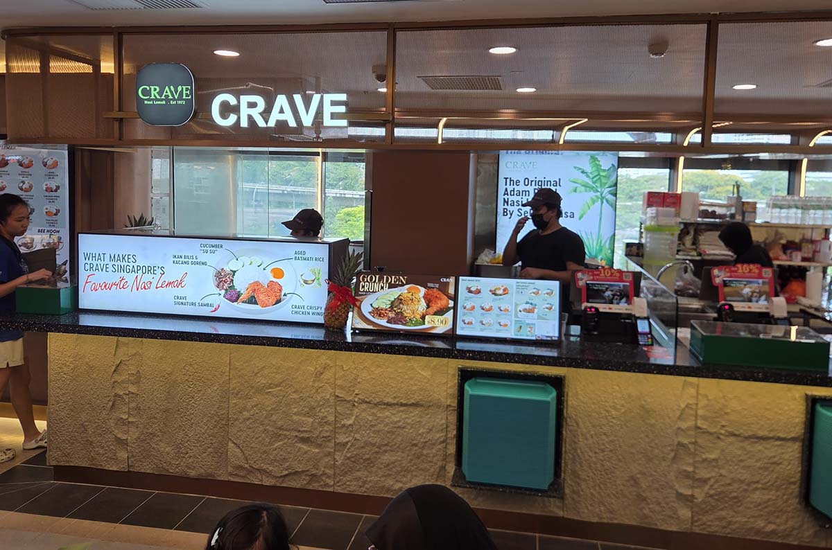 hillion mall food hall - crave