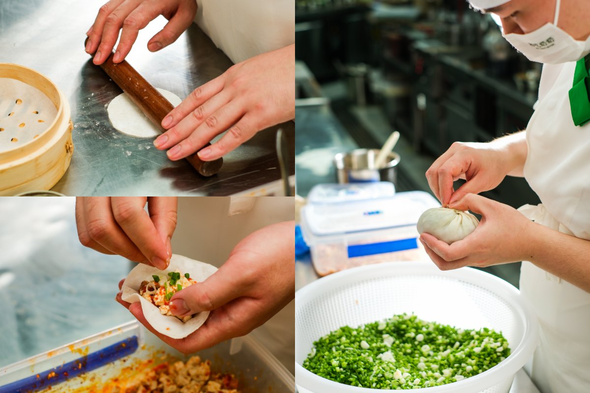 Nai Nai Flavor - dumpling making