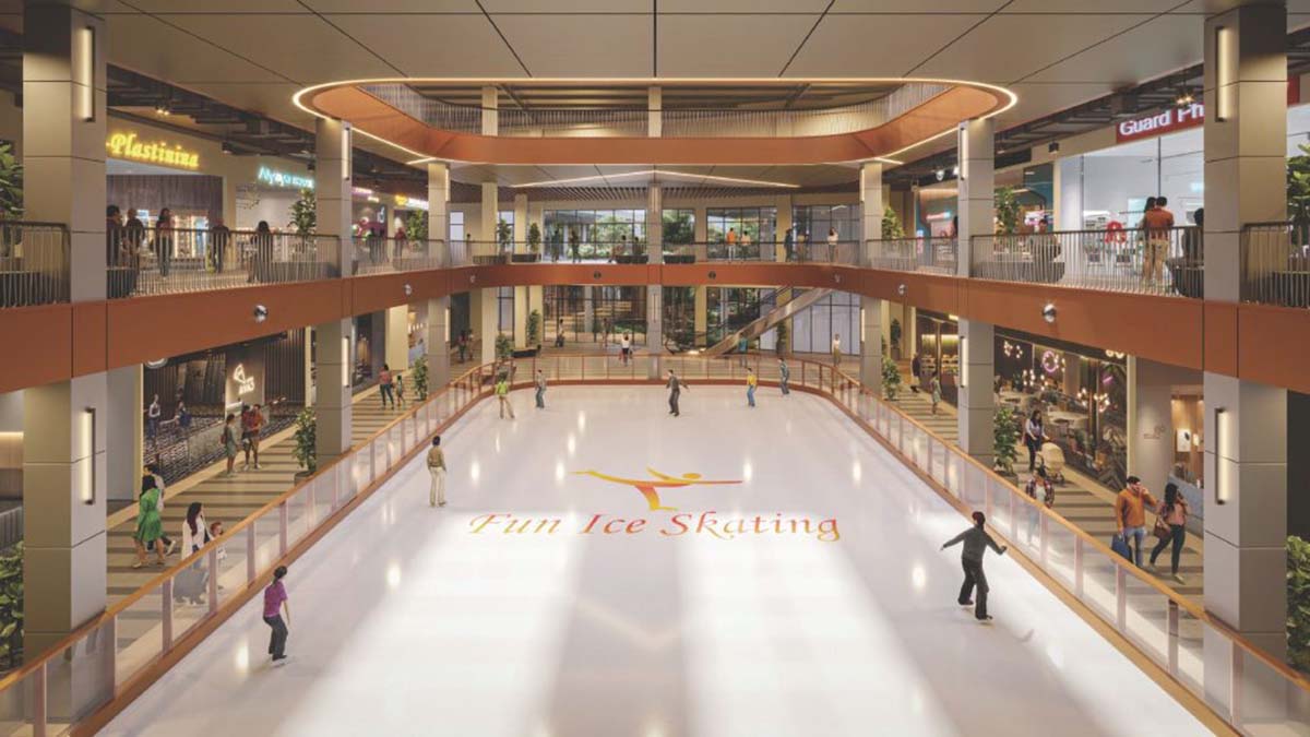 Coalfields Retail Park - Ice rink