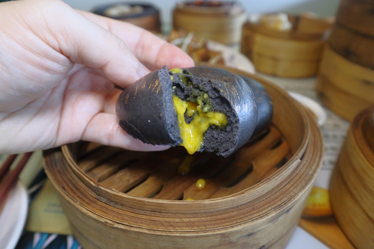 what is dim sum - liu sha bao