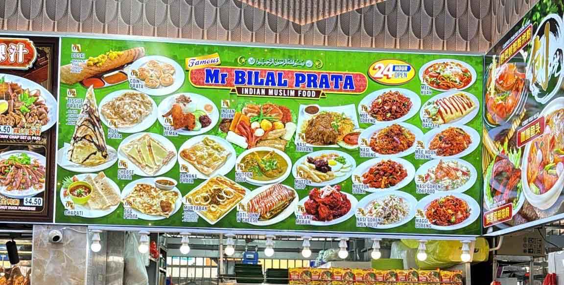 bk eating house chai chee opens - mr bilal prata