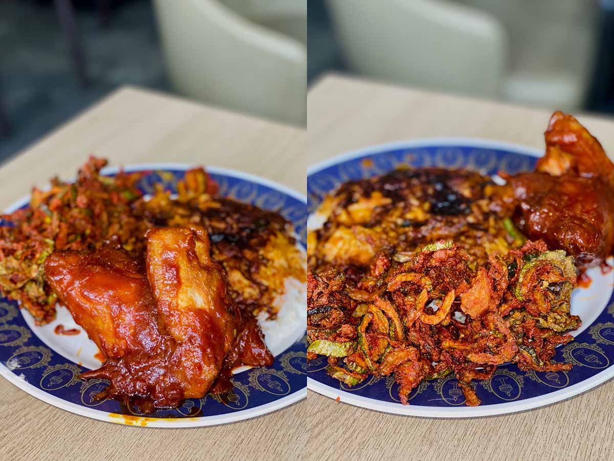 Nasi Kandar Pelita - Chicken & veggie
