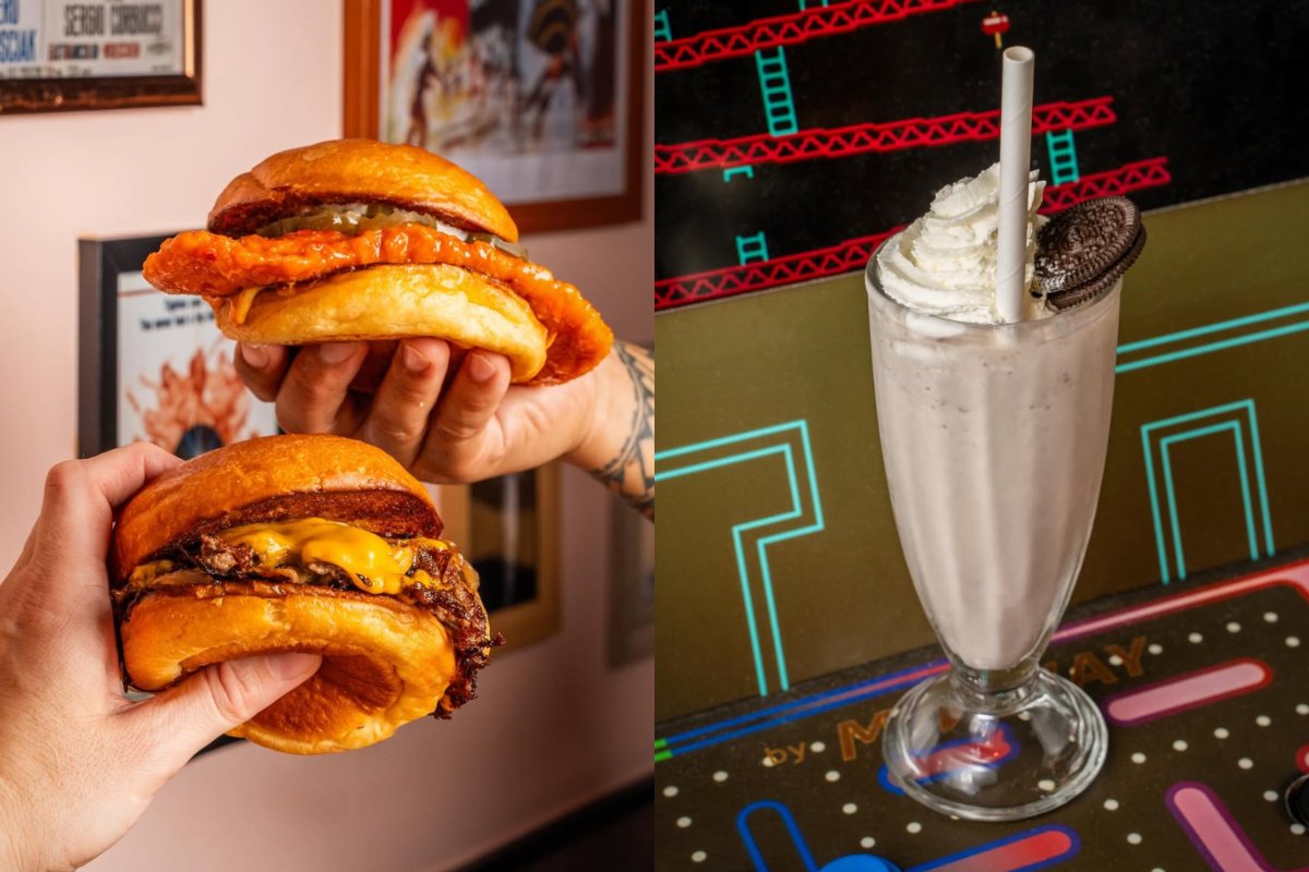 Sai Kung - big pink burgers food options