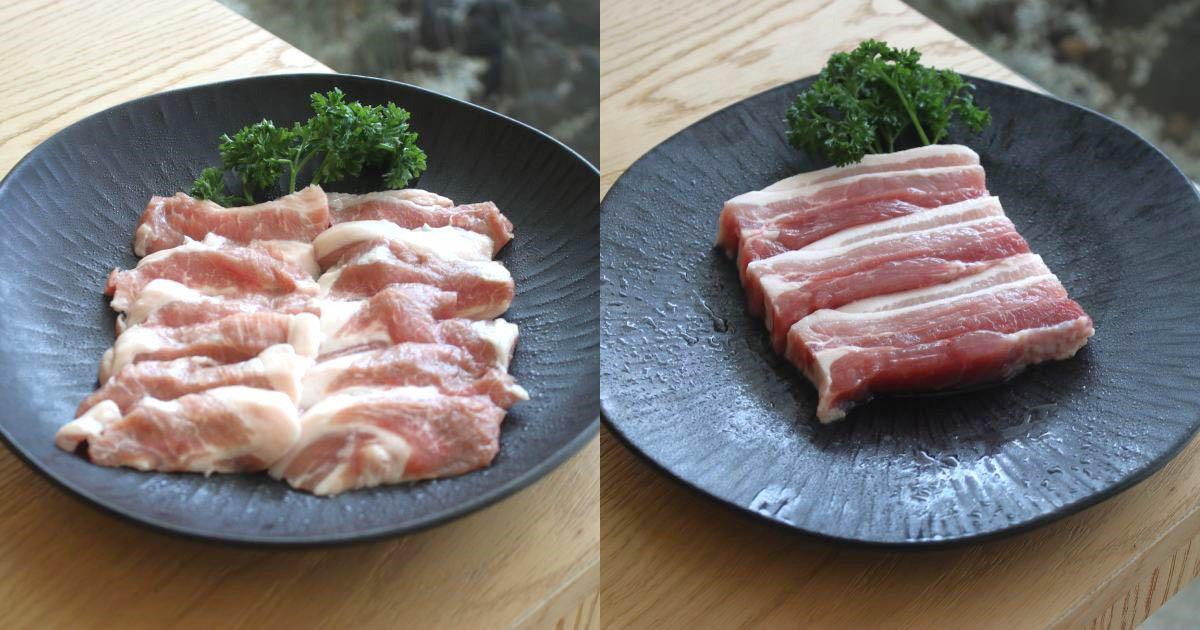 jeju pork - Seoul & So pork cuts