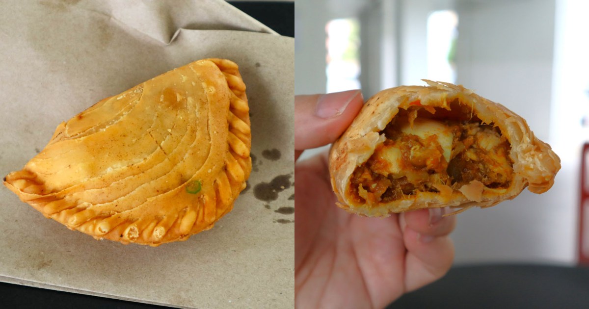 best-rated curry puffs - rendang