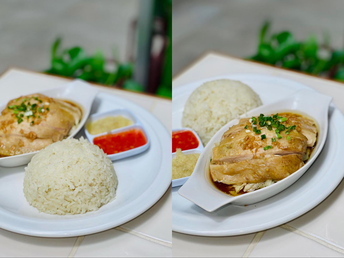 Hometown Hainan Coffee - Rice & chicken