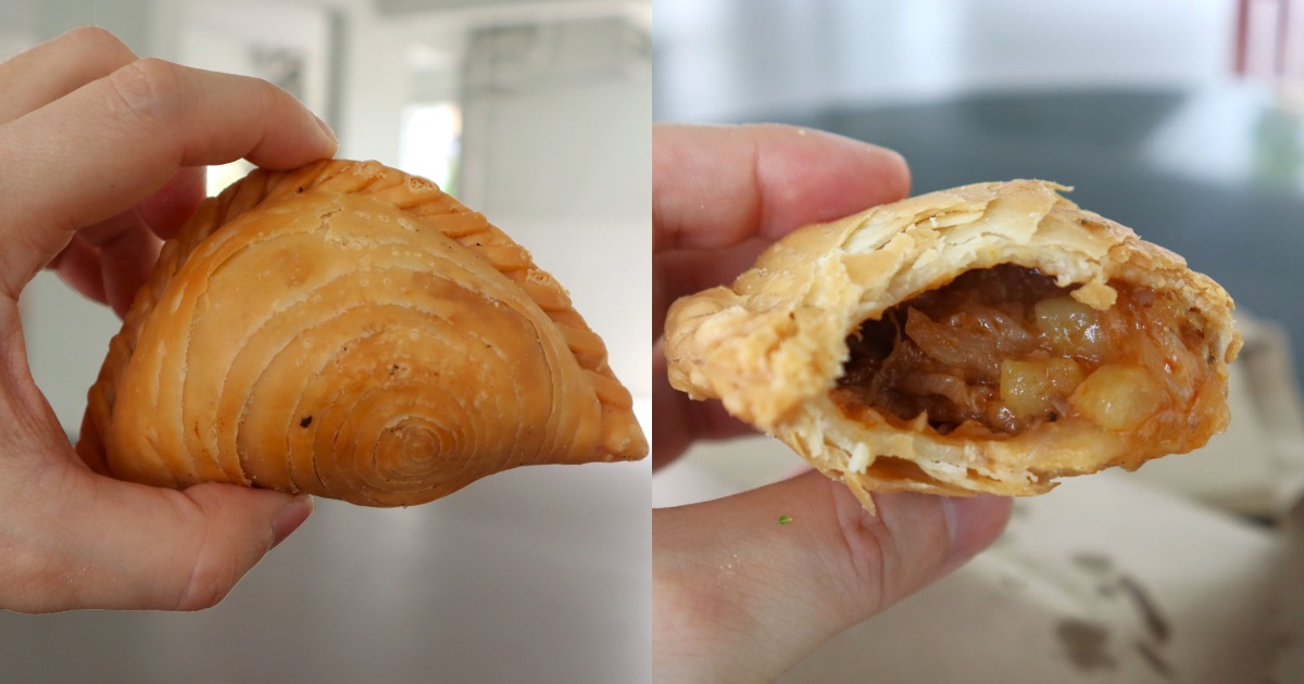 best-rated curry puffs - sardine