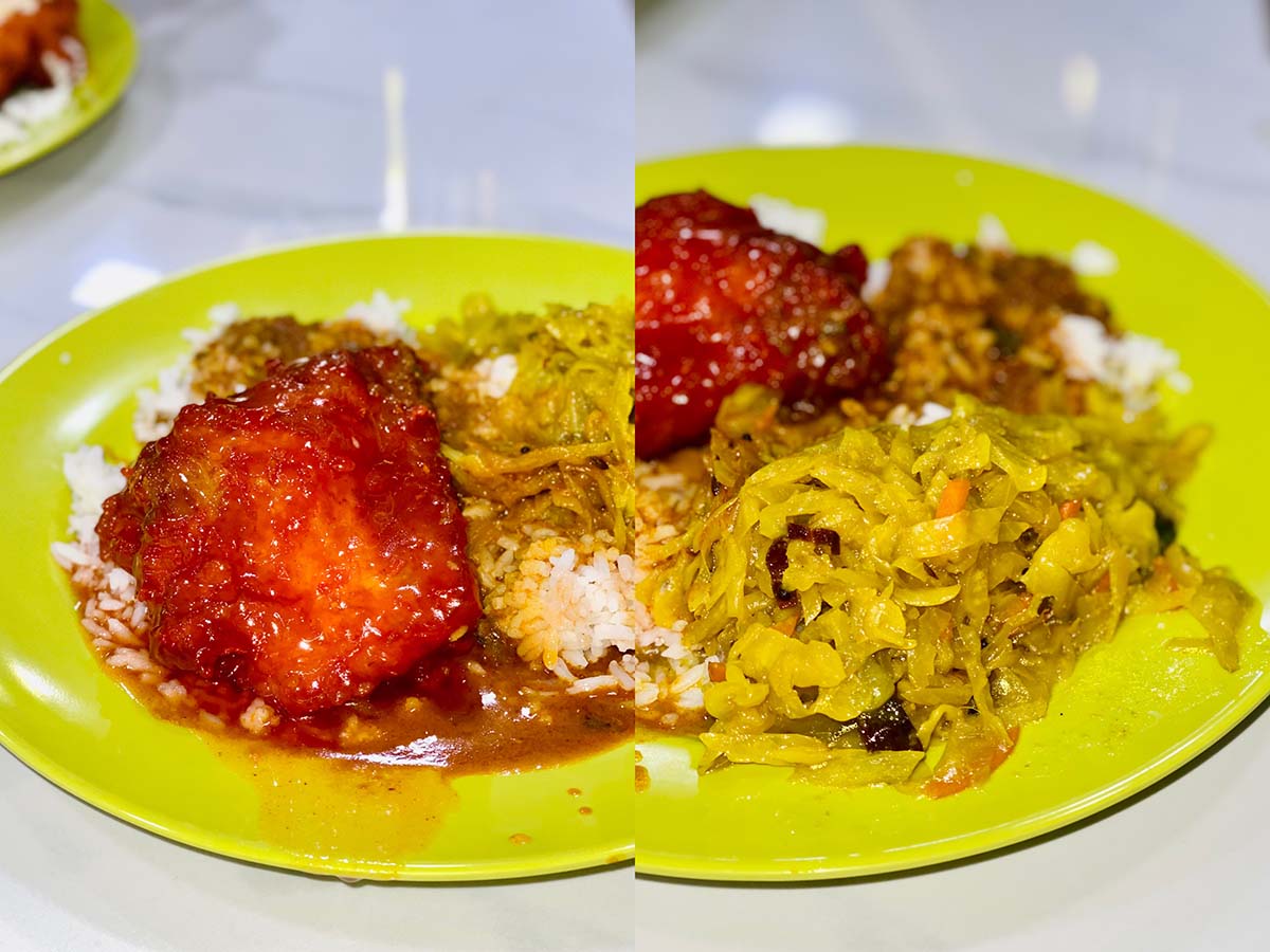 Nasi Kandar Shahana - Chicken & veggie