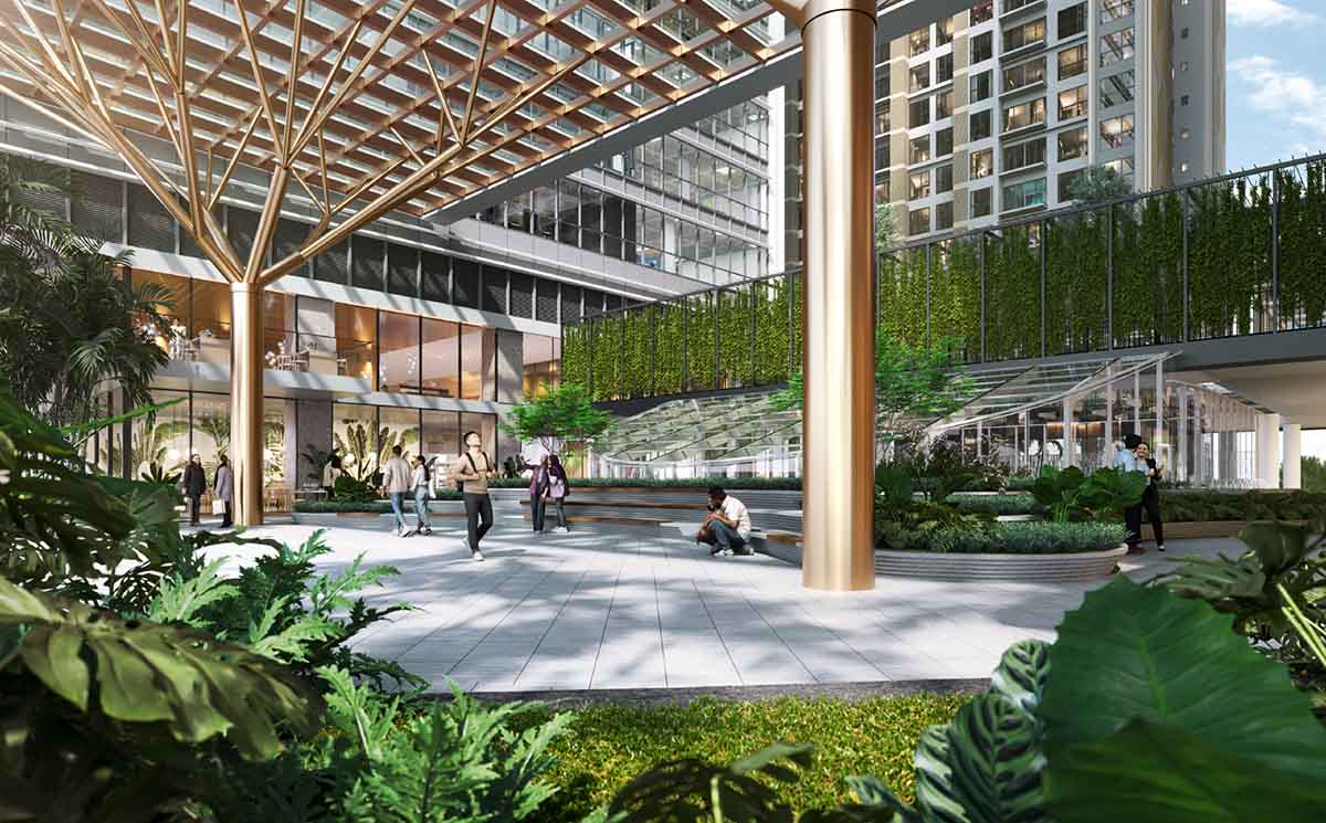AEON KL Midtown - Topical garden