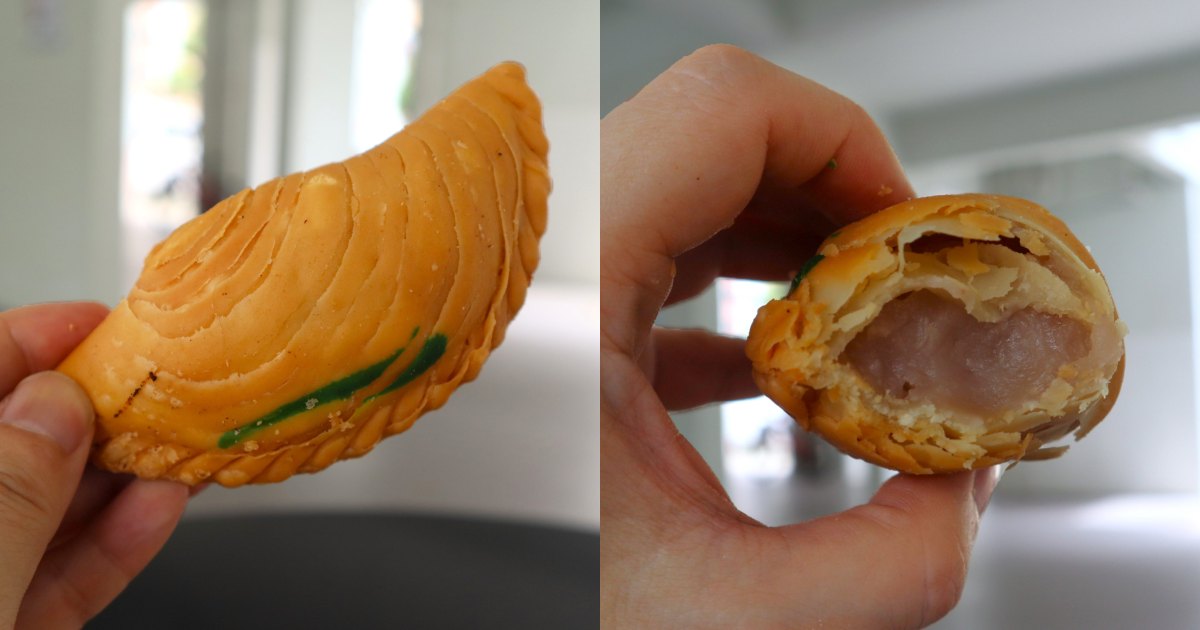 best-rated curry puffs - yam