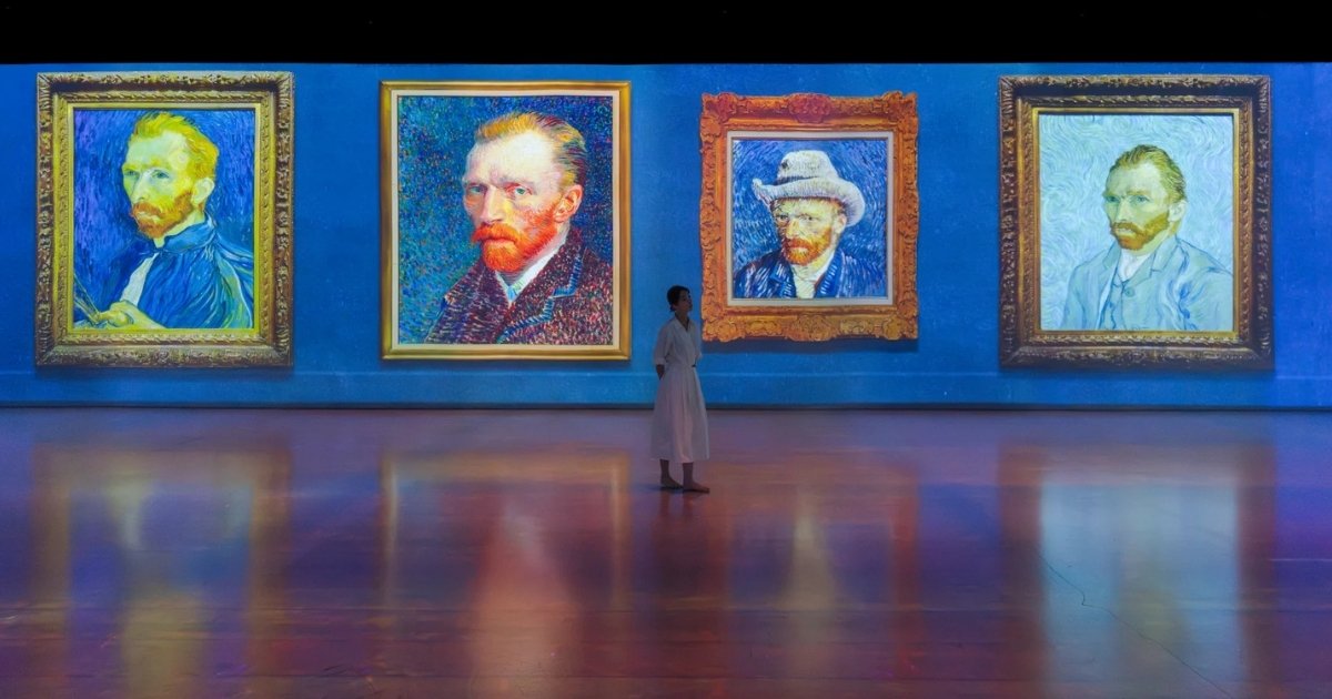 15 best things to do this June holidays in SG - Van Gogh Inside 2026 Love, Vincent (image of the space)