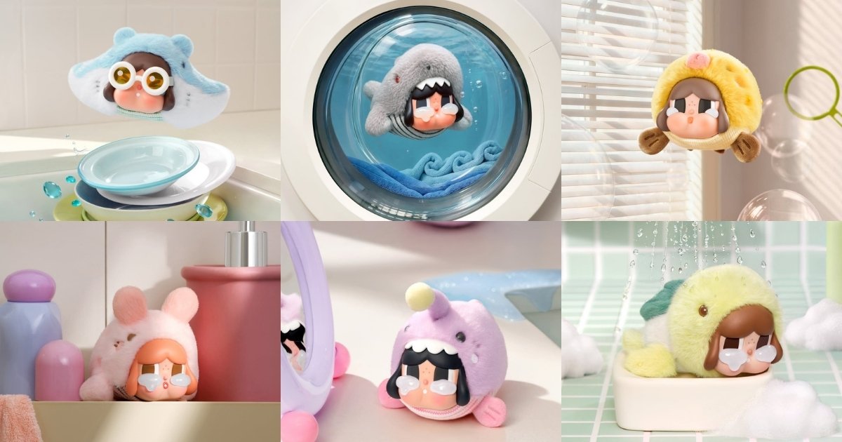 Dive Into CRYBABY’s Ocean World at RWS - different plushies