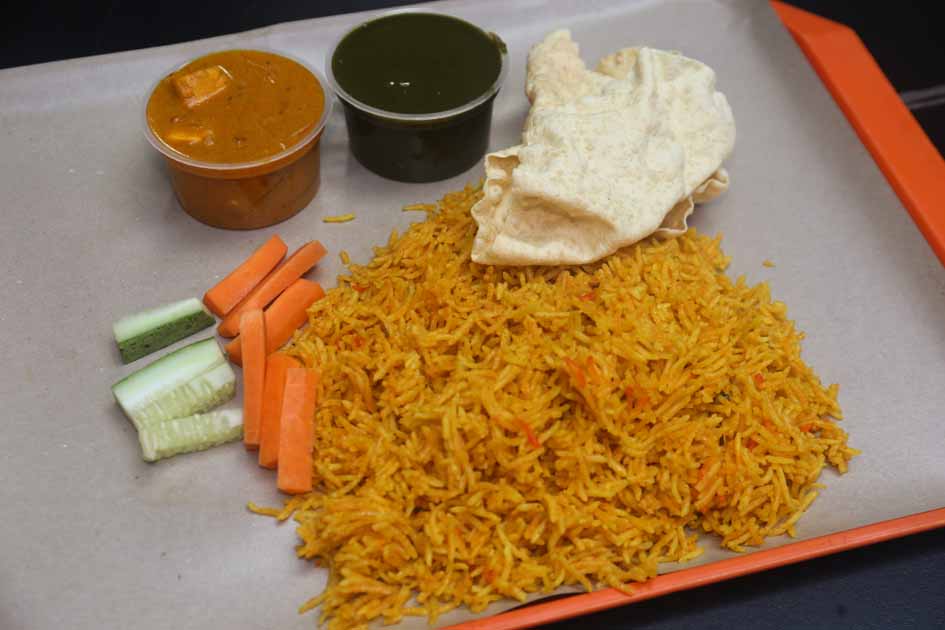 Lau Pa Sat - maya indian veggie delight veg briyani