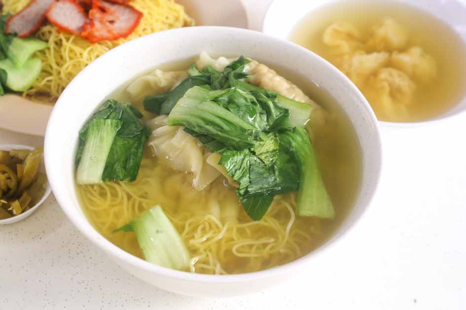 lucky wantan mee - soup dumpling noodle